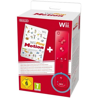 Wii Play: Motion (Spiel + Wii Plus Remote in Rot)