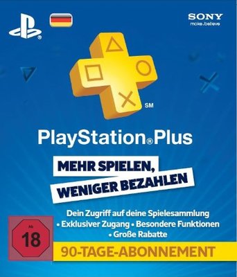 Playstation Plus Live Card