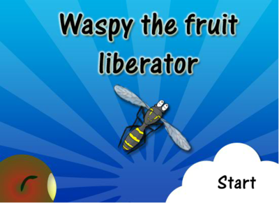 Waspy the fruit liberator