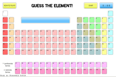 Guess The Element